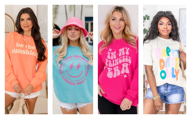7 Must-Have Pink Lily Oversized Graphic Sweatshirts and Tees to Elevate Your Casual Wardrobe